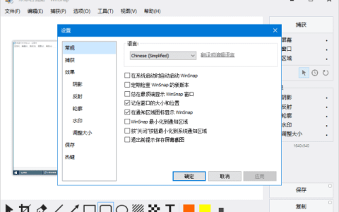 WinSnap(屏幕截图工具) v6.2.0 多语便携版